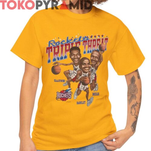 Vintage Houston Rockets Triple Threat Shirt
