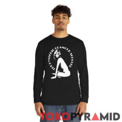 Vintage Hysteric Glamour Seducer Japanese Streetwear Sexy Girl Porn Design 3 Vintage Hysteric Glamour Japanese Streetwear Sexy Girl Porn Design Black Long sleeved Tee