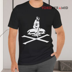 Vintage Hysteric Glamour Skull Girl Black T shirt