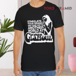Vintage Hysteric Glamour Smoking Girls Black T shirt