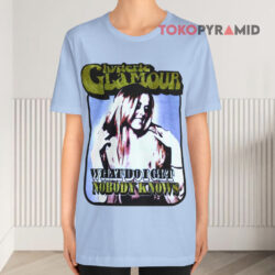Vintage Hysteric Glamour What Do I Get Nobody Knows Blue T shirt