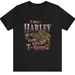 Vintage I Own Harley Davidson Not Just a T-shirt 5 Vintage I Own Harley Davidson Not Just A T shirt