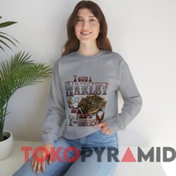 Vintage I Own Harley Davidson Not Just a T-shirt 2 Vintage I Own Harley Davidson Not Just A T shirt Grey Sweatshirt