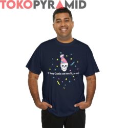 Vintage If Jerry Garcia Can Turn 50 So Can I Navy Shirt