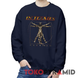 Vintage In Flames Clayman Band Shirt 2 Vintage In Flames Clayman Band Sweatshirt