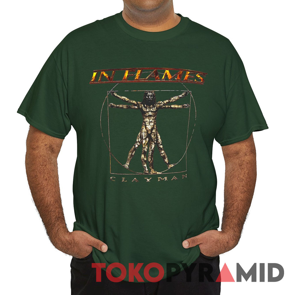 Vintage In Flames Clayman Band Tee Vintage In Flames Clayman Band Tee