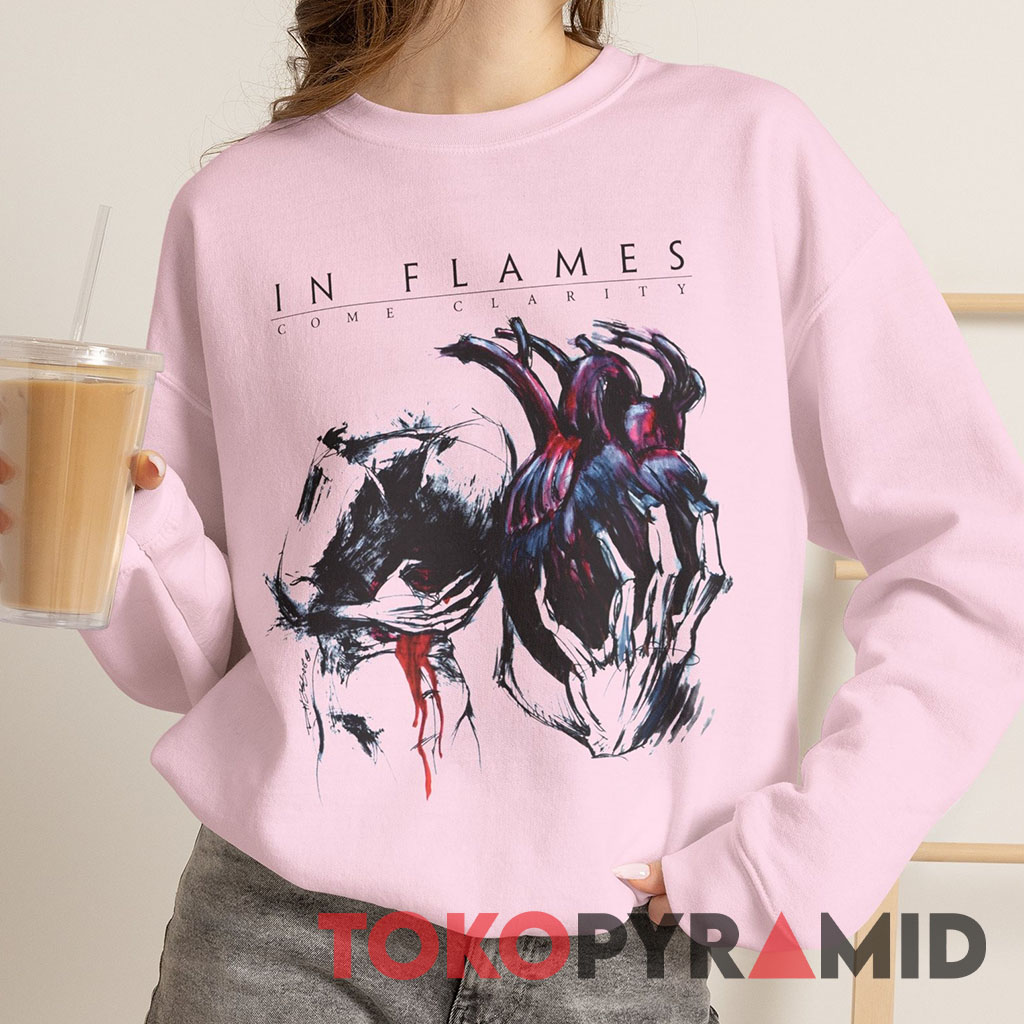 Vintage In Flames Come Clarity Sweatshirt Vintage In Flames Come Clarity Sweatshirt