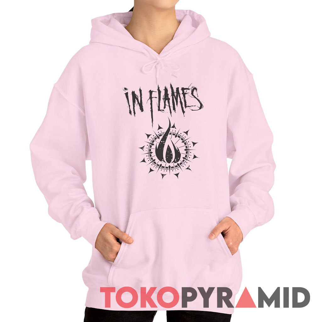 Vintage In Flames Flame Logo Hoodie Vintage In Flames Flame Logo Hoodie