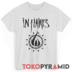 Vintage In Flames Flame Logo Shirt