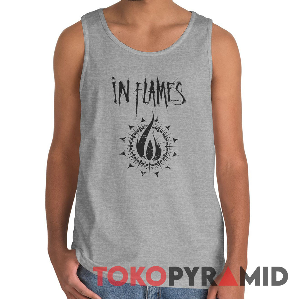 Vintage In Flames Flame Logo Tank Top Vintage In Flames Flame Logo Tank Top