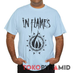 Vintage In Flames Flame Logo Tee