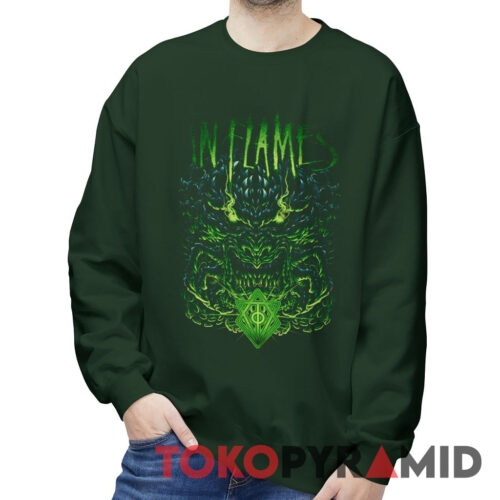 Vintage In Flames Hatred Connected Sweatshirt