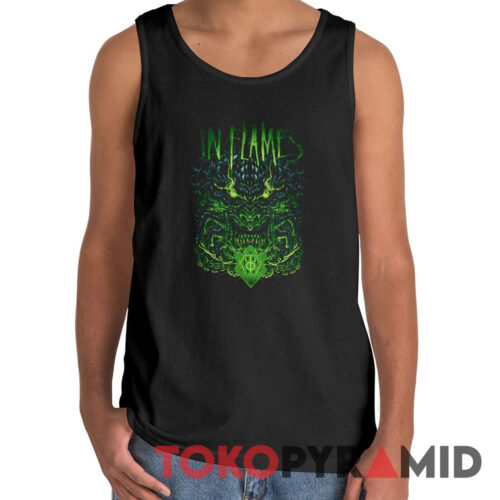Vintage In Flames Hatred Connected Tank Top