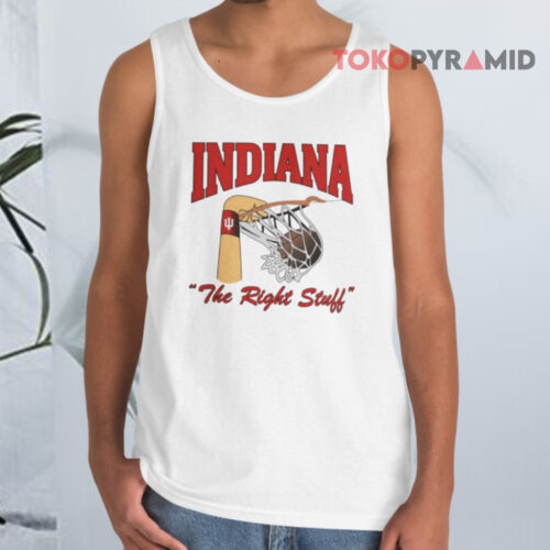Vintage Indiana Hoosiers The Right Stuff Tank Top