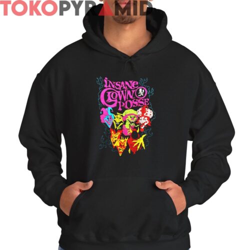 Vintage Insane Clown Posse Gathering Checklist Shirt 2 Sided