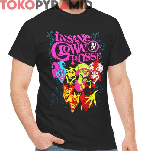 Vintage Insane Clown Posse Gathering Checklist Shirt 2 Sided