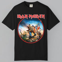 Vintage Iron Maiden 2002 The Trooper Tour T shirt