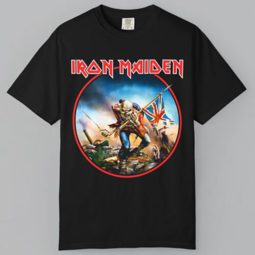 Vintage Iron Maiden 2002 The Trooper Tour T shirt
