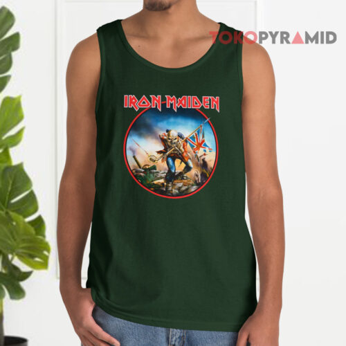 Vintage Iron Maiden 2002 The Trooper Tour Tank Top
