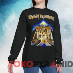 Vintage Iron Maiden 2008 Tour T-shirt 2 Vintage Iron Maiden 2008 Tour T shirt Black Sweatshirt