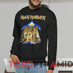 Vintage Iron Maiden 2008 Tour T-shirt 3 Vintage Iron Maiden 2008 Tour T shirt Black Sweatshirt