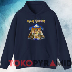 Vintage Iron Maiden 2008 Tour T-shirt 4 Vintage Iron Maiden 2008 Tour T shirt Navy Hoodie