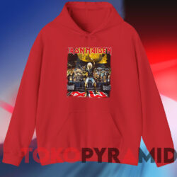 Vintage Iron Maiden Brave New World T-shirt 4 Vintage Iron Maiden Brave New World T shirt Red Hoodie