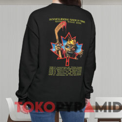 Vintage Iron Maiden Hockey Canada T-shirt 3 Vintage Iron Maiden Hockey Canada T shirt Black Sweatshirt