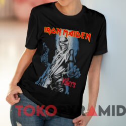 Vintage Iron Maiden Killers T shirt Black T shirt