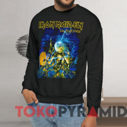 Vintage Iron Maiden Live After Death T shirt Black Sweatshirt