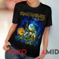 Vintage Iron Maiden Live After Death T shirt Black T shirt