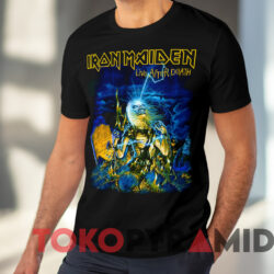 Vintage Iron Maiden Live After Death T shirt Black T shirt