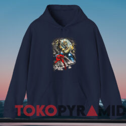 Vintage Iron Maiden Maiden England 2013 Tour T shirt Navy Hoodie
