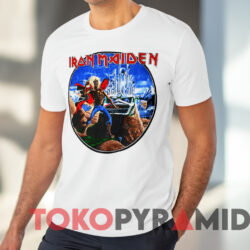 Vintage Iron Maiden Phantom Of The Opera T shirt White T shirt