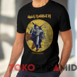 Vintage Iron Maiden Powerslave T shirt Black T shirt