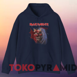 Vintage Iron Maiden Purgatory T-shirt 4 Vintage Iron Maiden Purgatory T shirt Navy Hoodie