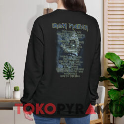 Vintage Iron Maiden Rock In Rio T-Shirt 3 Vintage Iron Maiden Rock In Rio T shirt Black Sweatshirt