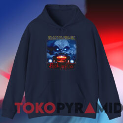 Vintage Iron Maiden Rock In Rio T-Shirt 4 Vintage Iron Maiden Rock In Rio T shirt Navy Hoodie