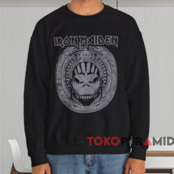 Vintage Iron Maiden The Book Of Souls T-shirt 5 Vintage Iron Maiden The Book Of Souls T shirt Black Sweatshirt