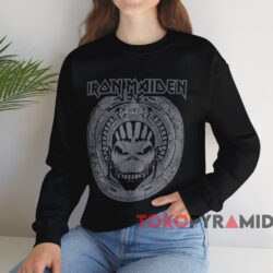 Vintage Iron Maiden The Book Of Souls T-shirt 4 Vintage Iron Maiden The Book Of Souls T shirt Black Sweatshirt