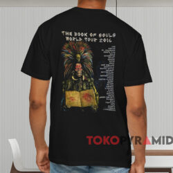 Vintage Iron Maiden The Book Of Souls T-shirt 2 Vintage Iron Maiden The Book Of Souls T shirt Black T shirt