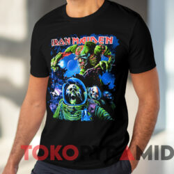 Vintage Iron Maiden The Final Frontier T shirt Black T shirt