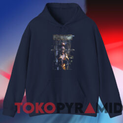 Vintage Iron Maiden The X Factor Tour T shirt Navy Hoodie
