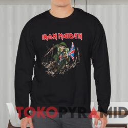 Vintage Iron Maiden These Colours Dont Run T shirt Black Sweatshirt