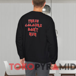Vintage Iron Maiden These Colours Dont Run T shirt Black Sweatshirt