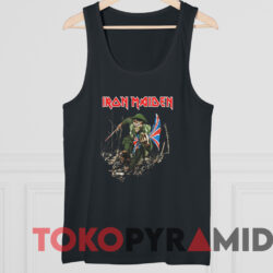 Vintage Iron Maiden These Colours Dont Run T shirt Black TankTop