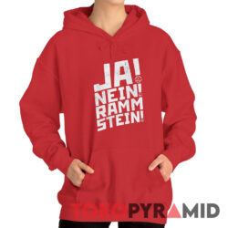 Vintage Ja Nein Rammstein Hoodie