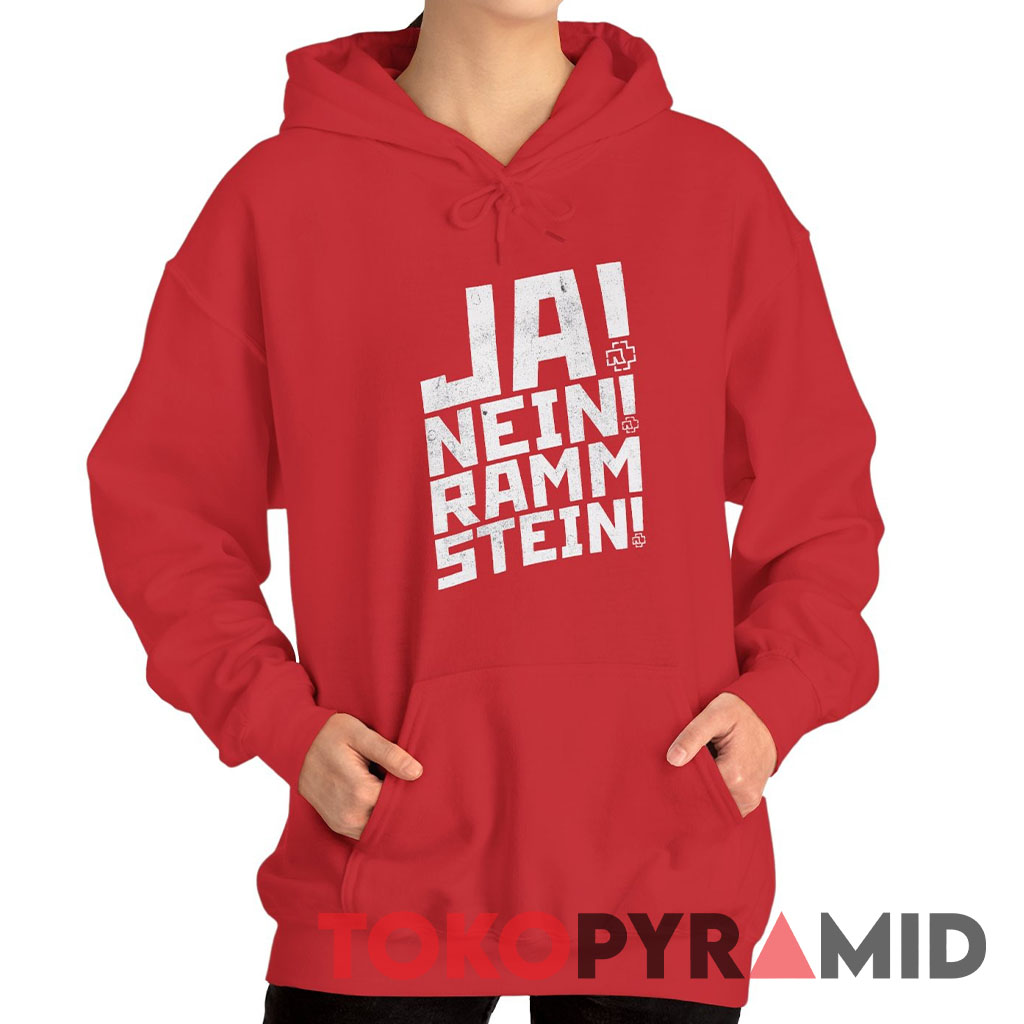 Vintage Ja Nein Rammstein Hoodie Vintage Ja Nein Rammstein Hoodie
