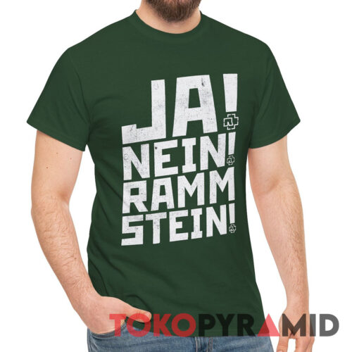 Vintage Ja Nein Rammstein Tee Vintage Ja Nein Rammstein Tee