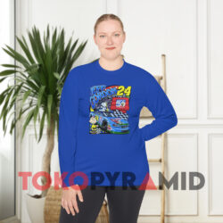 Vintage Jeff Gordon Snoopy Peanuts 50th NASCAR T-shirt 4 Vintage Jeff Gordon Snoopy Peanuts 50th Nascar Royal Blue Long sleeved